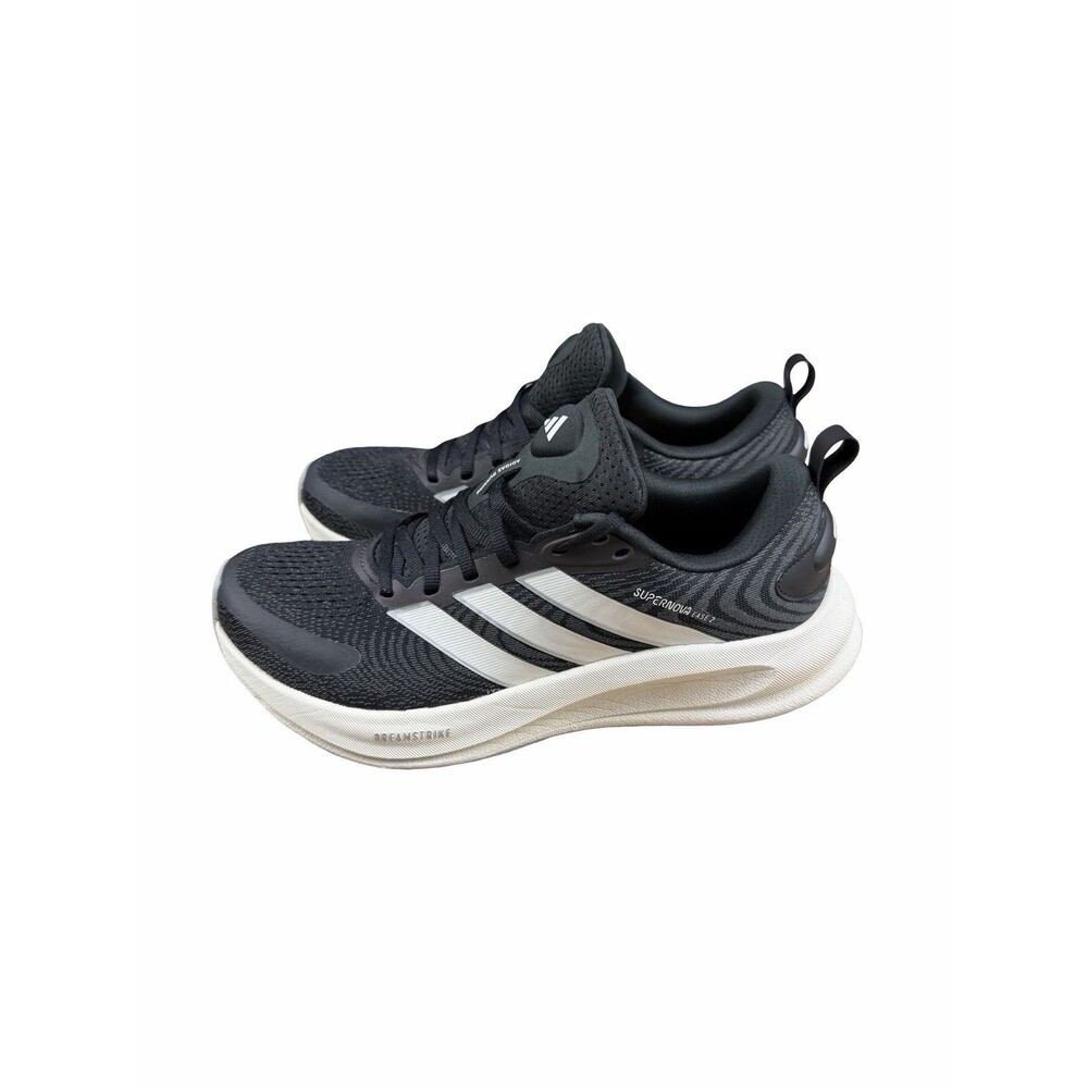 Adidas Supernova Ease 2 Women Running Shoes Black White JQ1828 Sz 8.5 Sneakers